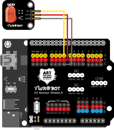 Arduino传感器扩展板 电子积木接口板 精简型 兼容UNOLINE1.jpg