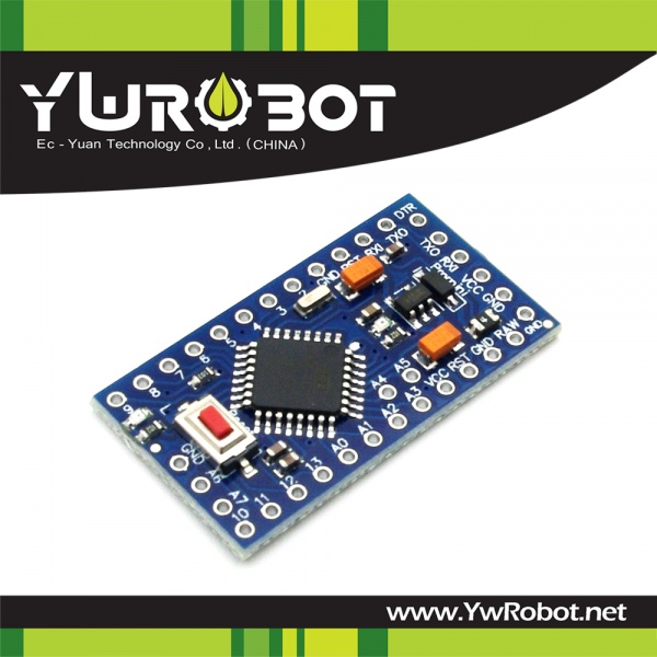 文件:YwRobot适用于Arduino Pro Mini ATMEGA328P 5V16M开发板.jpg
