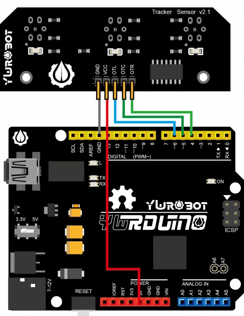 MR智能小车专3路循迹传感器 Arduino智能寻迹小车模块LINE.jpg